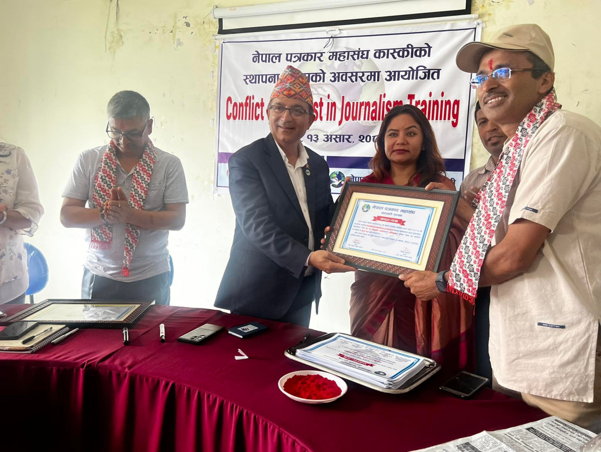 पत्रकारलाई कुटपिटको धम्की दिनेलाई कार्वाही गर्न नेपाल पत्रकार महासघंको माग 