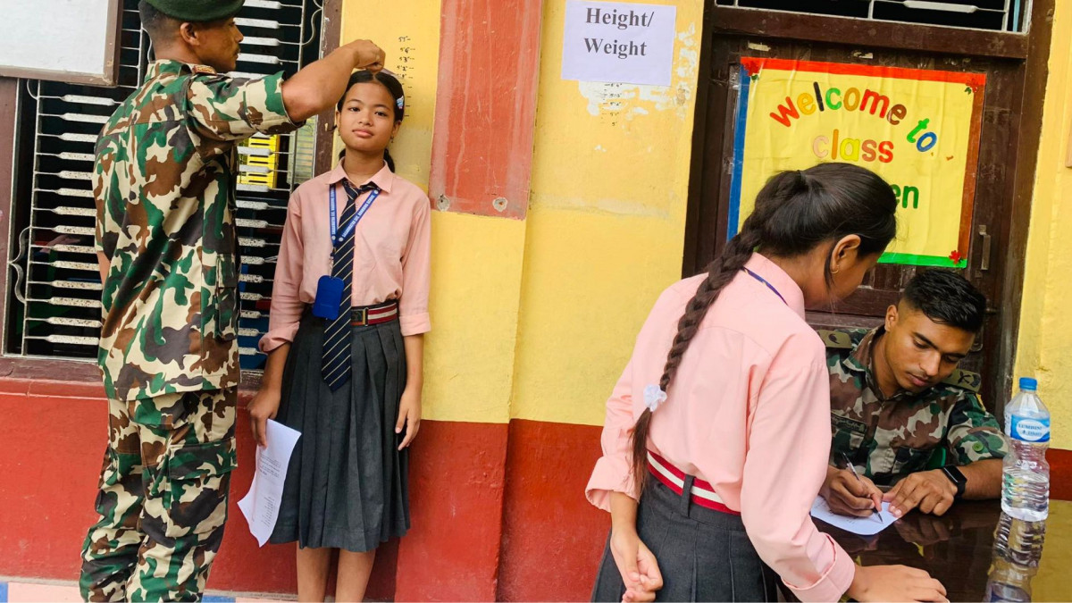 राष्ट्रिय सेवा दलको तालिमका लागि सगरमाथा माविका विद्यार्थी छनोट, के हो एनसीसी तालिम १.jpg