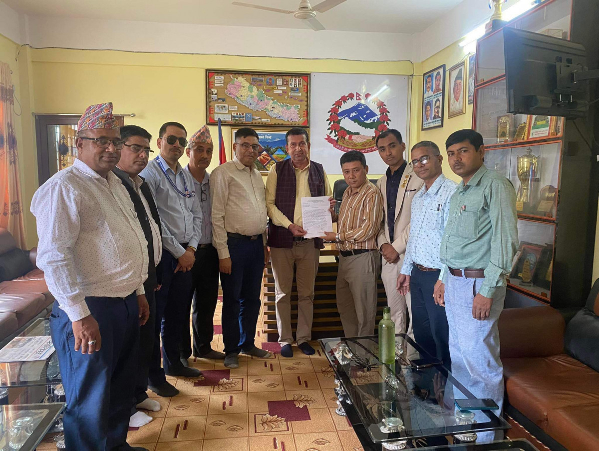 विद्यालय बन्द गर्न बाध्य हुने भन्दै निजि विद्यालय सन्चालकले बुझाए ध्यानाकर्षण पत्र