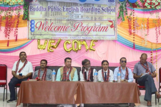 बुद्ध पब्लिक स्कुलको  विद्यार्थी स्वागत कार्यक्रम सम्पन्न 