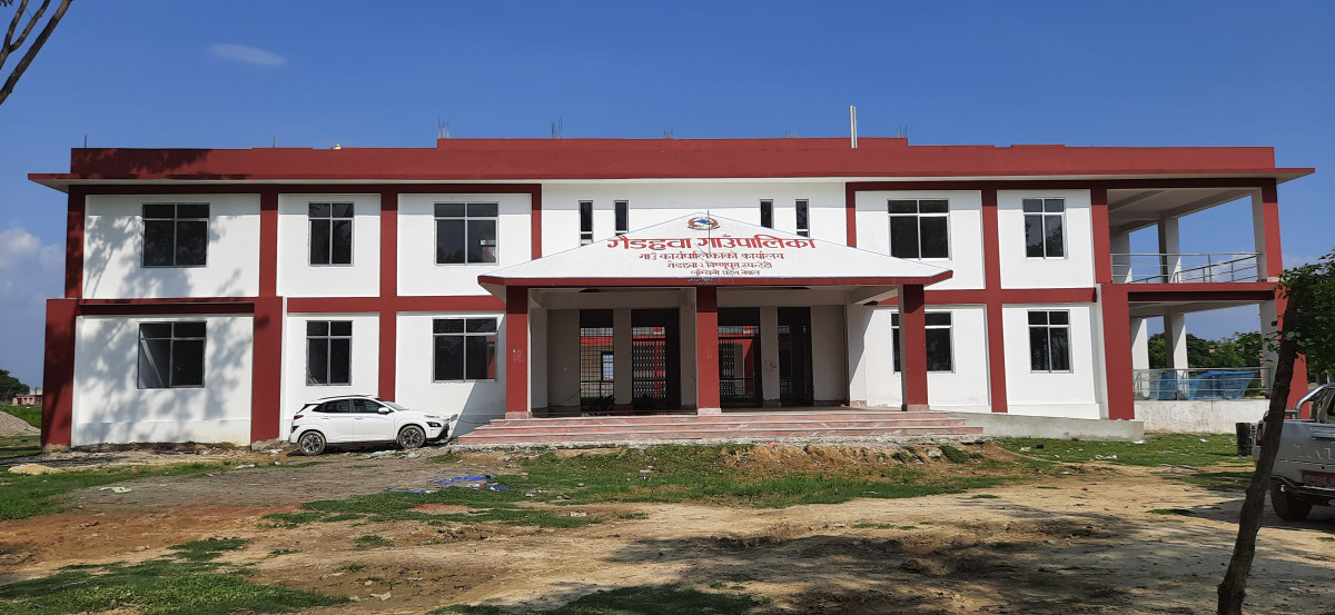 नेपाली सेनाद्वारा गैंडहवा गाउँपालिकालाई 'गैंडहवा ताल' हस्तान्तरण