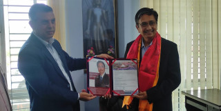 ६ महिनापछि पायो लुम्बिनी बौद्ध विश्वविद्यालयले उपकुलपति, लुम्बिनीमा गरियो स्वागत