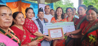 देवदह : टोलस्तरिय तीज गीत प्रतियोगितामा उदय आमा समूह प्रथम
