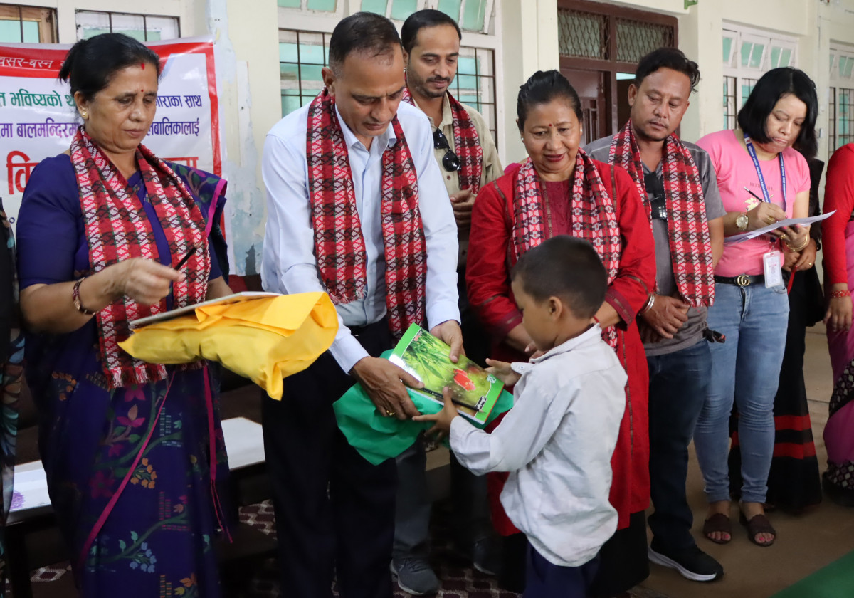 आज ६२औँ राष्ट्रिय बाल दिवस