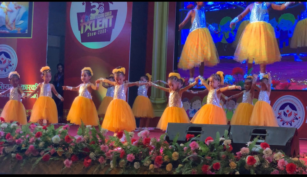 पोखरामा मन्टेश्वरी चाइल्ड ट्यालेन्ट शो कार्यक्रम सम्पन्न