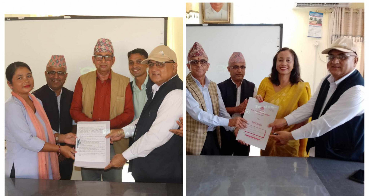 सरस्वती पुजाको दिन काठमाडौँका सामुदायिक विद्यालयमा एक हजार ११५ बालबालिकाको अक्षरारम्भ