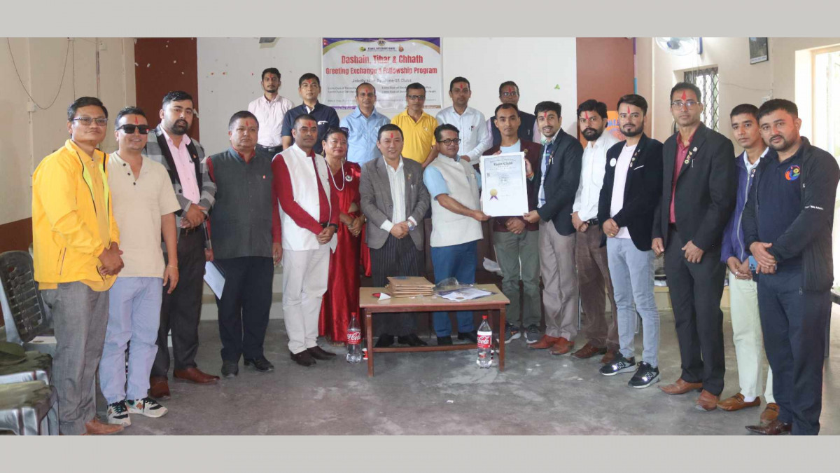 ट्राफिक नियम र लागूपदार्थ दुव्र्यसनविरुद्ध देवदहमा सचेतना कार्यक्रम