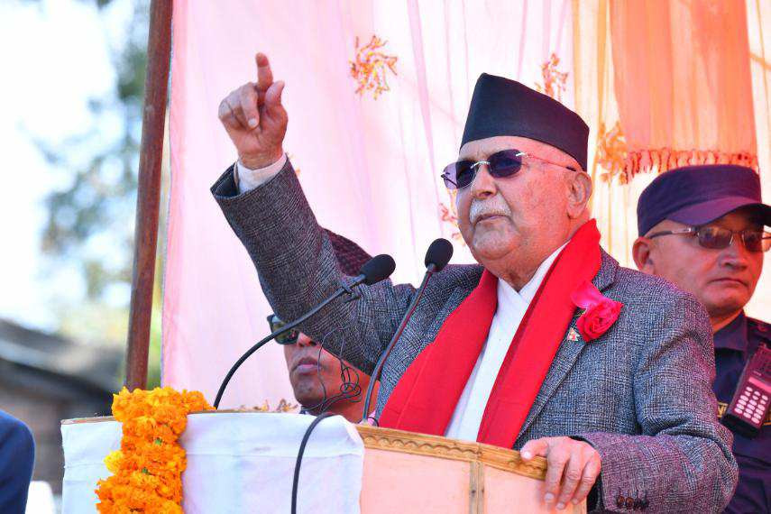 अध्यक्ष ओली म भन्दा बढी व्यंग्यकार हुनुहुन्छः दीपकराज गिरी
