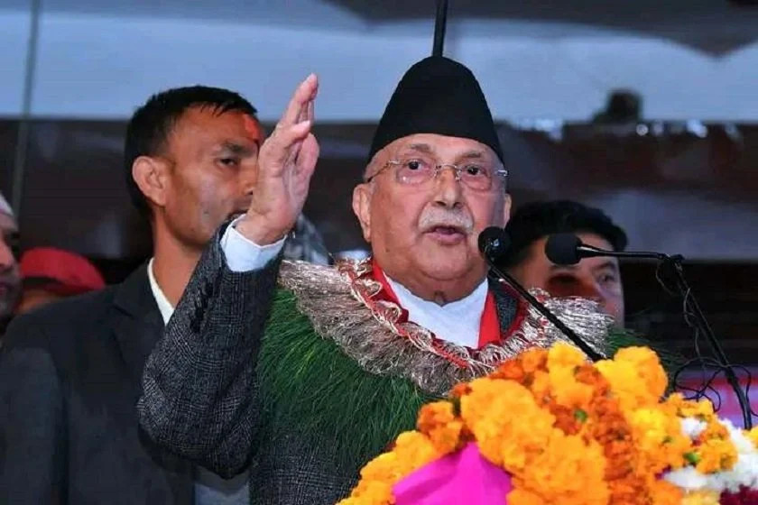 एमालेको सरकार हुँदा अन्तरिक्षमा स्याटेलाइट राख्ने ठाउँ बनाएका थियौँ : ओली