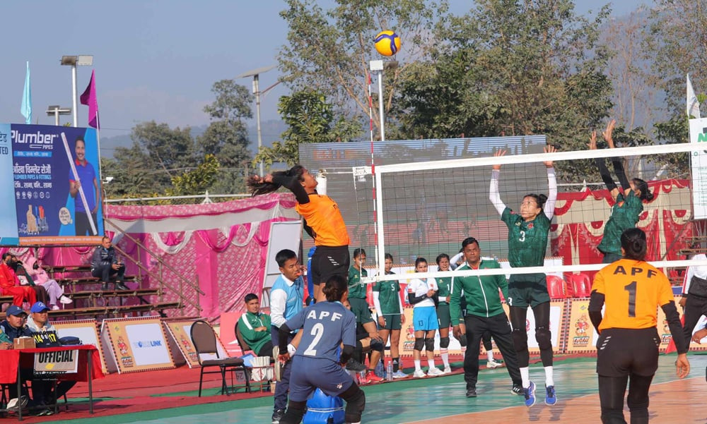 पोखरा टाइगर कप भलिवल माघ १ गतेबाट हुने