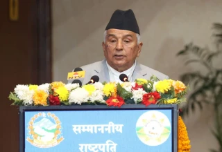 भ्रष्टाचार नियन्त्रणका लागि दृढ राजनीतिक प्रतिबद्धता पहिलो प्रस्थान विन्दु : राष्ट्रपति