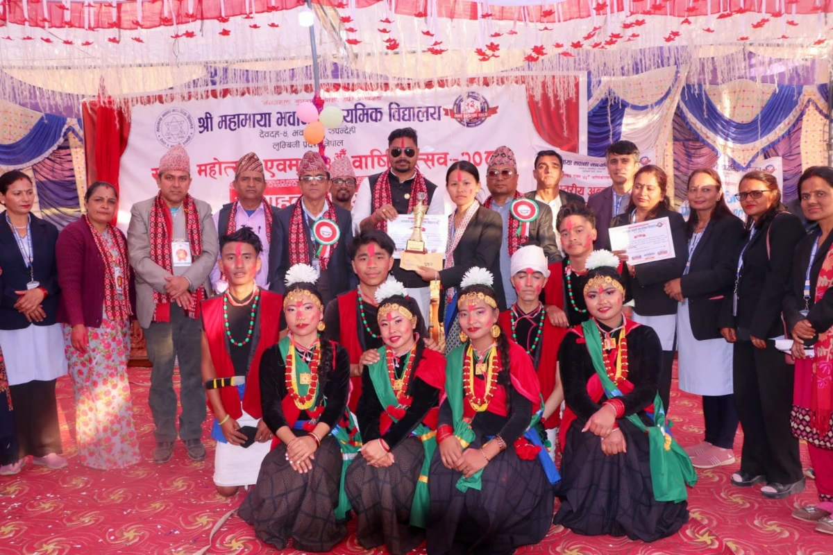 बुद्ध पव्लिक आवासीय विद्यालयले मनायो २१ औँ बार्षिकोत्सव 