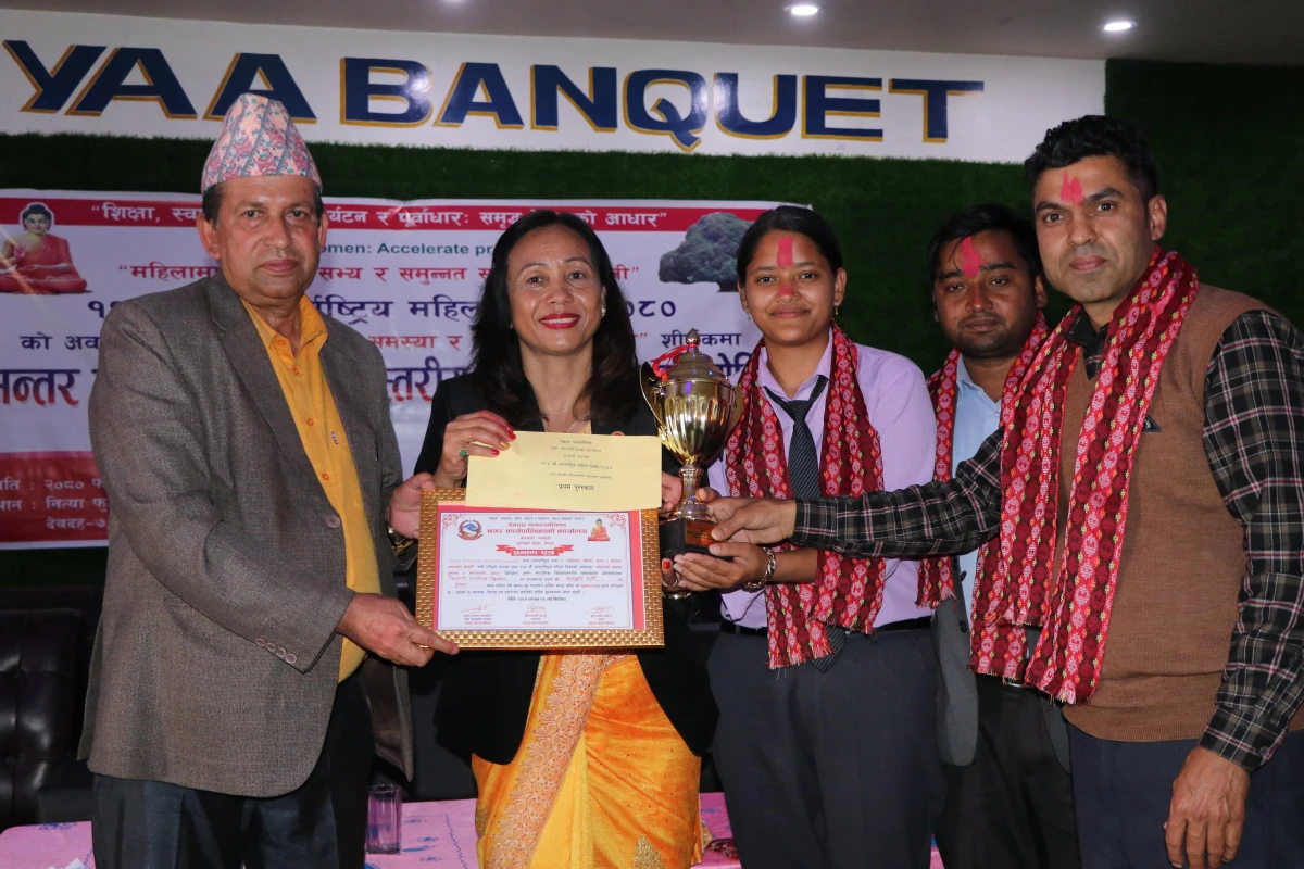 युगज्योतिमा वक्तृत्वकला प्रतियोगिता