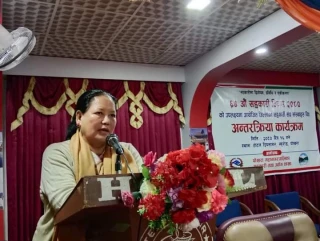 सहकारीका सिद्धान्त आत्मसाथ नगर्दा समस्यामा :  उपप्रमुख गुरुङ