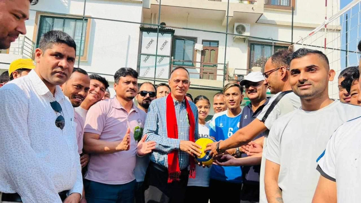 देवदह ८ मा टोलस्तरीय भलिबल प्रतियोगिता