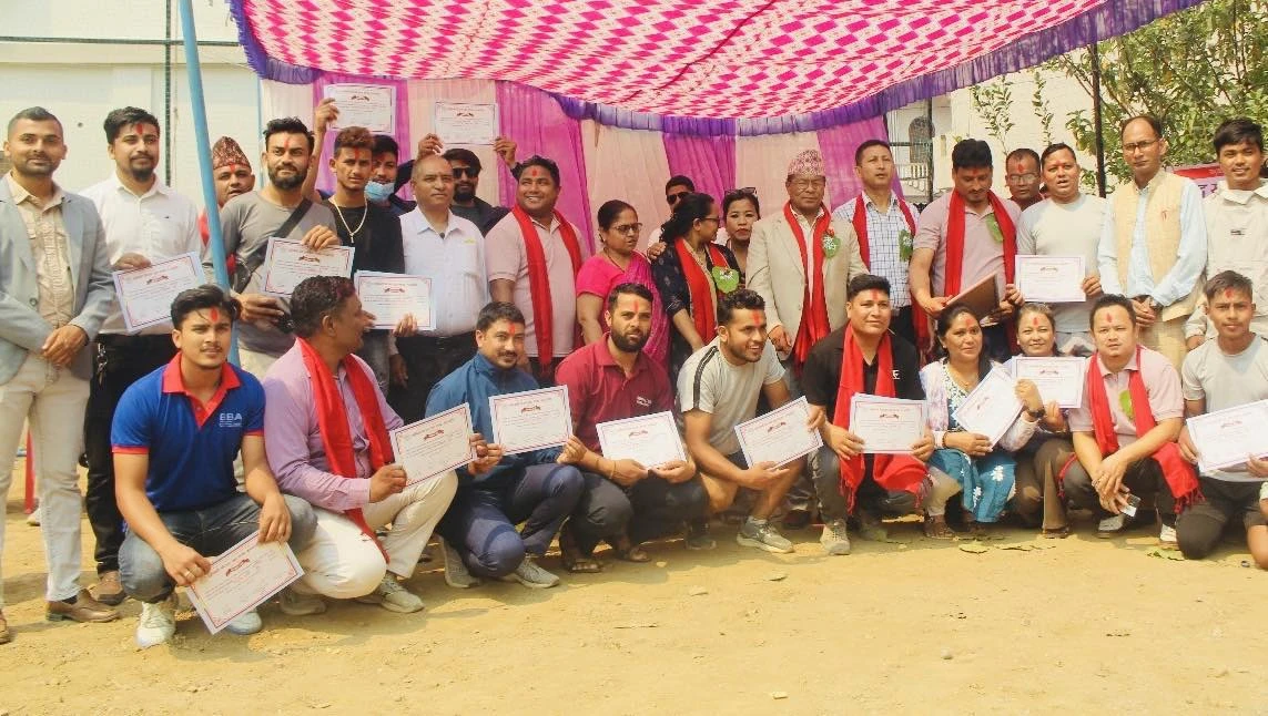 देवदह ८ मा टोलस्तरीय भलिबल प्रतियोगिता