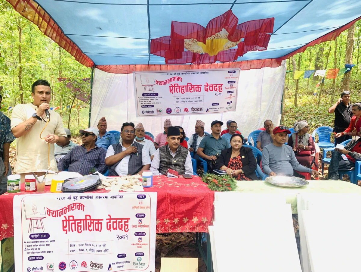 क्यानभासमा ऐतिहासिक देवदह कार्यशाला सुरू, २४ कलाकार सहभागी