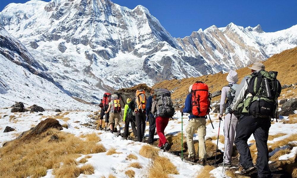 अन्नपूर्ण क्षेत्रमा बढ्न थाले पर्यटक