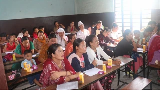 नमुना एभरग्रिनमा अभिभावक अभिमुखीकरण कार्यक्रम सम्पन्न
