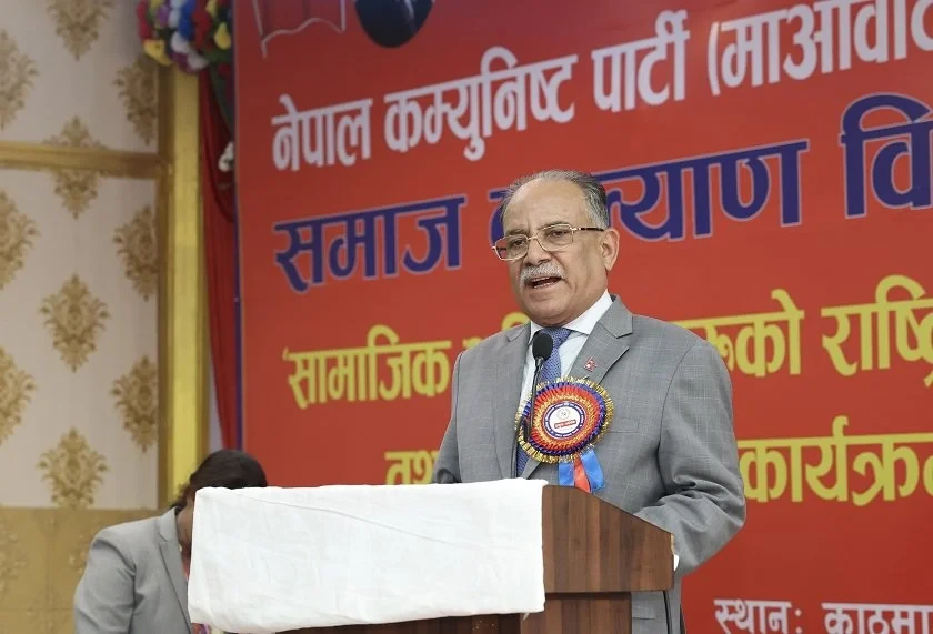 प्रधानमन्त्री प्रचण्ड र एमाले अध्यक्ष ओलीबीच भेटवार्ता