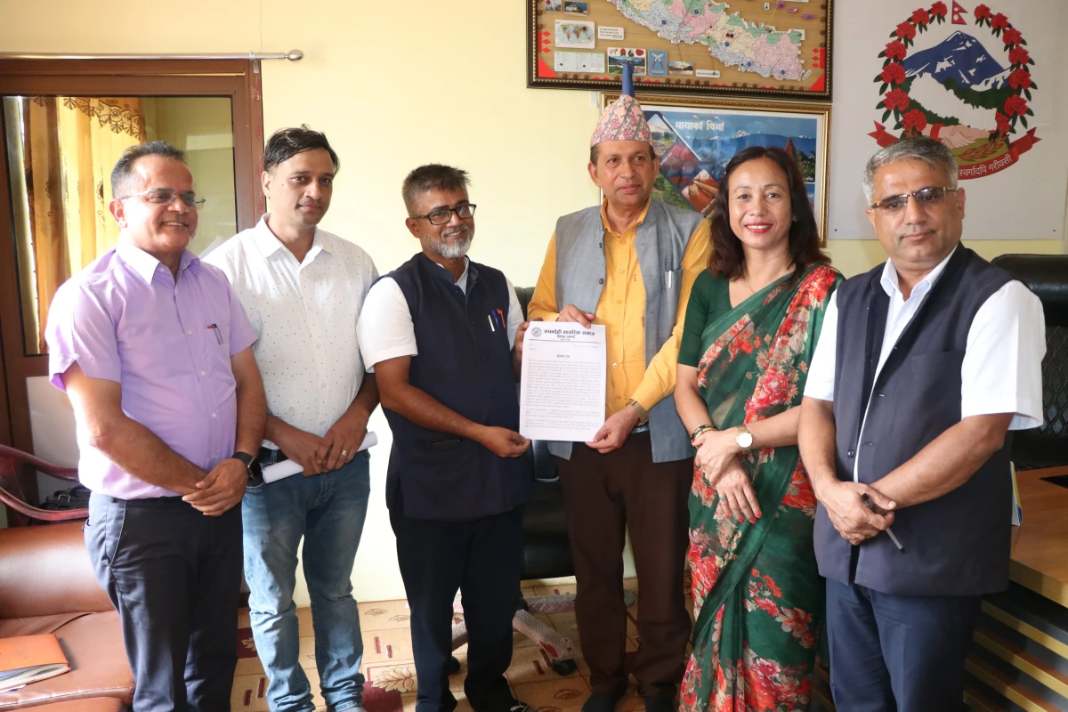 अराजकता र हिंसालाई निरुत्साहित गर्न माग गर्दै नागरिक समाजको धर्ना