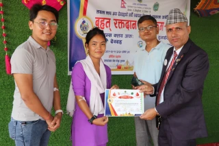 देवदहमा एकैदिन १३५ युनिट रगत संकलन, ६५ प्रतिशत नयाँ रक्तदाता