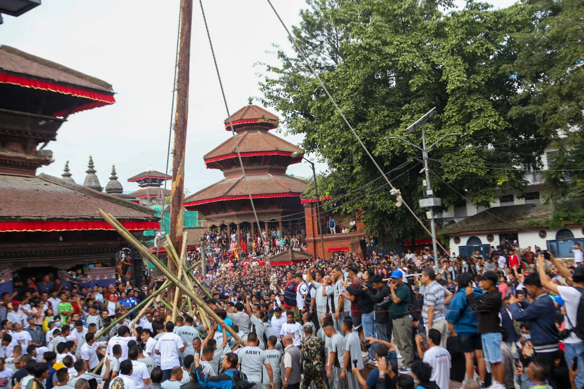 आज इन्द्रजात्रा मनाइदै