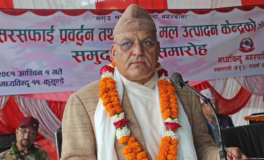 सेवाका लागि स्थापित रेडक्रससंग सहकार्य गर्न गण्डकी सरकार तयार छ : मुख्यमन्त्री पाण्डे