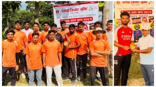 देवदह वडा स्तरीय क्रिकेट लिग : शनिबारको खेलमा वडा नं २, ६ र १० विजयी