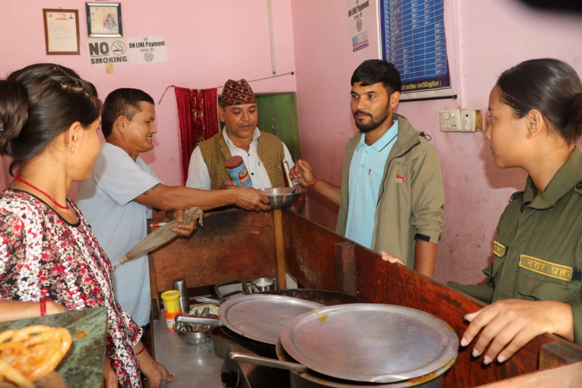 चाडपर्व लक्षित देवदह नगरको बजार अनुगमन