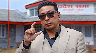 मनाङ्गेसंगको फोटो राख्दै बाबुरामले भने, 'रत्नकरलाई वाल्मीकी बन्ने अवसर दिईनुपर्छ'