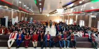 देवदह बुद्ध पब्लिकमा नवआगन्तुक विद्यार्थीलाई स्वागत