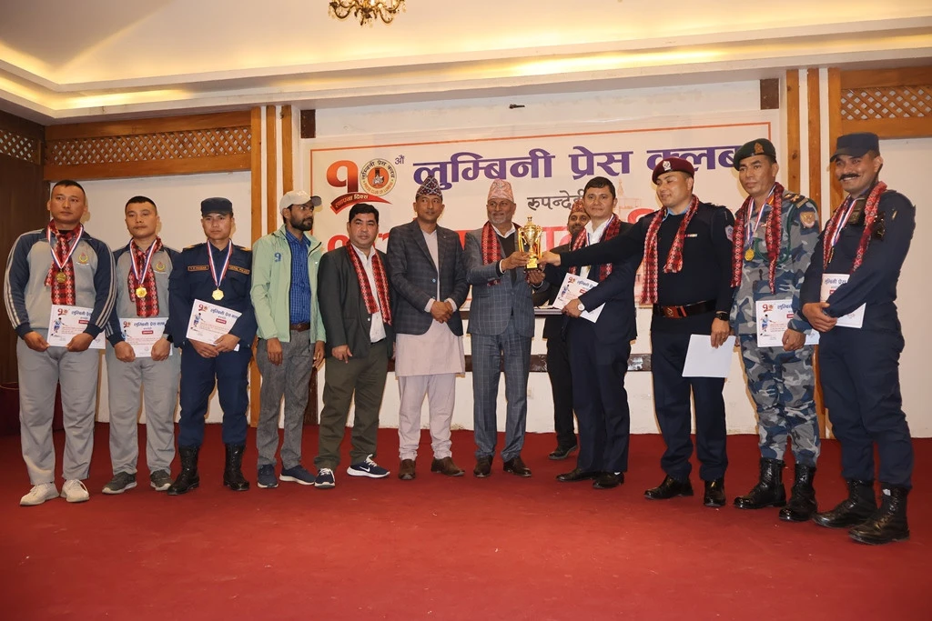 बाढी प्रभावित पत्रकार र सञ्चारमाध्यमलाई लुम्बिनी प्रेस क्लबको १ लाख सहयोग