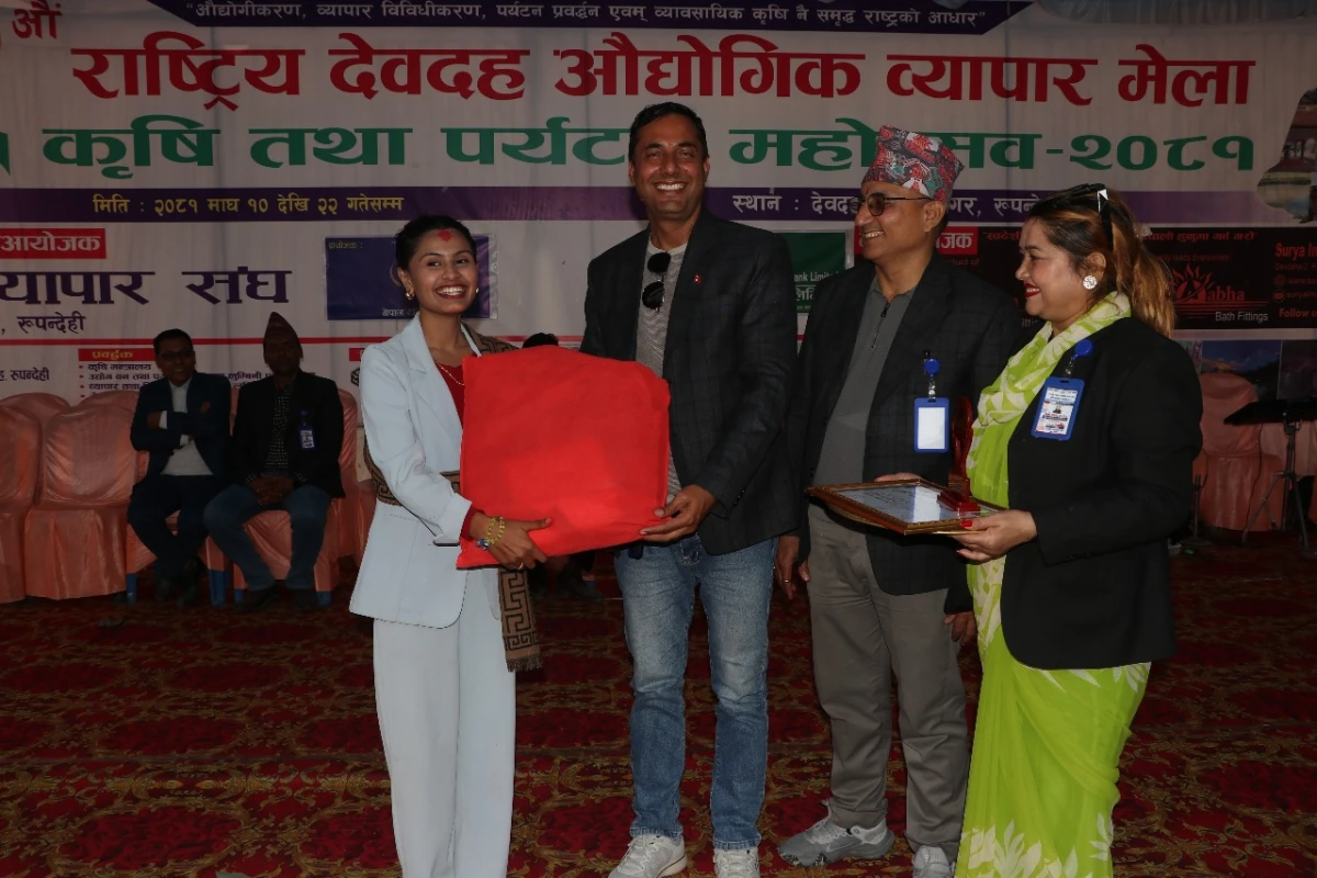 देवदह महोत्सव : टिकटक प्रतियोगिताको उपाधि स्वस्तिकालाई