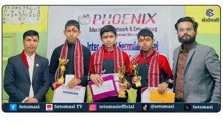 फिनिक्समा हाजिरीजवाफ प्रतियोगिता, ग्रीन प्लाण्टका आर्यन धमला प्रथम