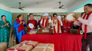 रुपन्देहीको देवदहमा १५ दिने वाद्यवाधन तालीम