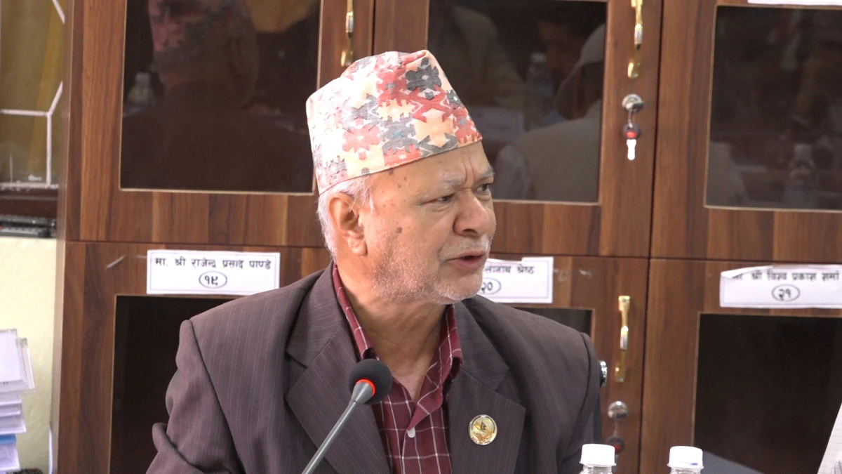 माधव नेपालको पुत्ला जलाएकाेमा केपी ओलीप्रति रघुजी पन्तको आक्रोश