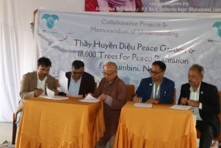 विश्वशान्तिको आह्वानसहित लुम्बिनीमा शान्ति सम्मेलन