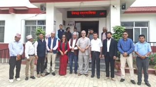 देवदहको परियोजना बारे नगरपालिका र लुम्विनी बौद्ध विश्वविद्यालय बिच छलफल