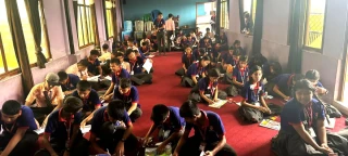 सगरमाथामा चित्रकला प्रतियोगिता