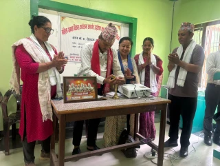 देवदहमा उद्घोषण र माइन्यूट लेखन तालिम सुरु