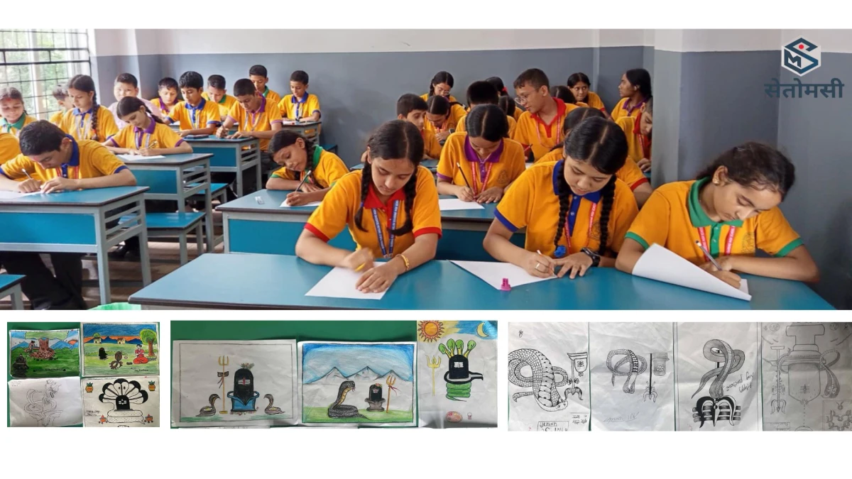 बुद्धपब्लिकमा नागपञ्चमी विशेष चित्रकला प्रतियोगिता