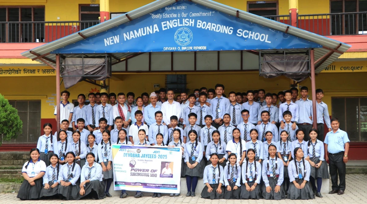 न्यु नमुना स्कुलमा अर्धचेतन मस्तिष्कको शक्ति सम्बन्धी जेसीजको प्रशिक्षण