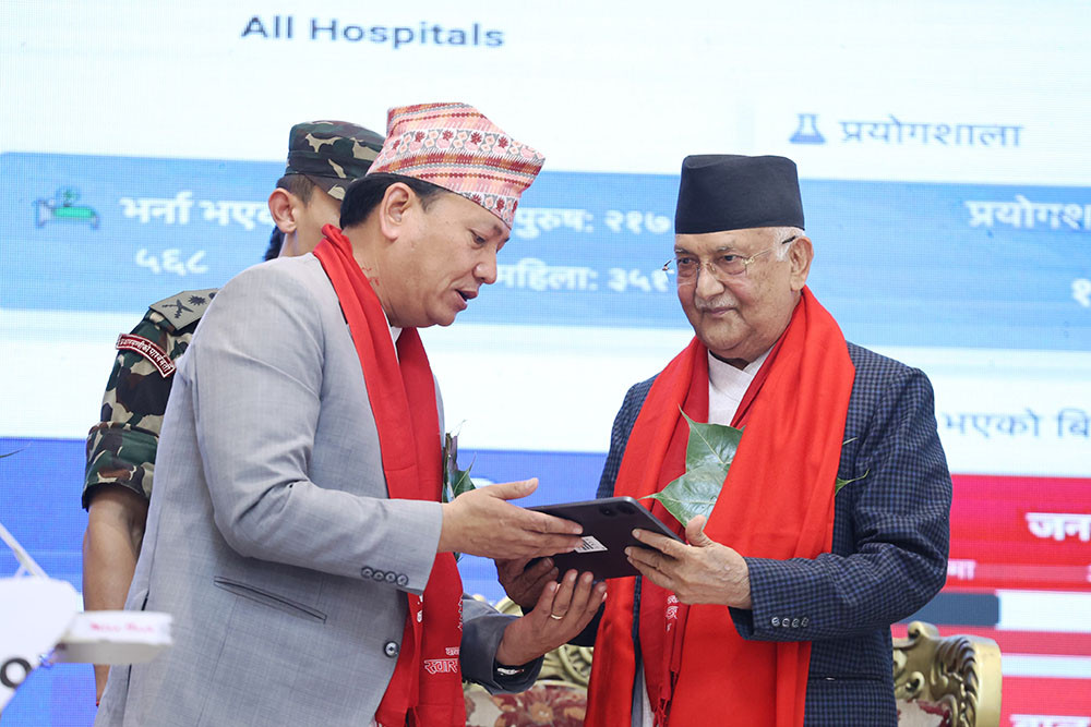 एमालेले एसपीपी सम्झौता रोक्न नेतृत्व गरिरहेको छ : ओली