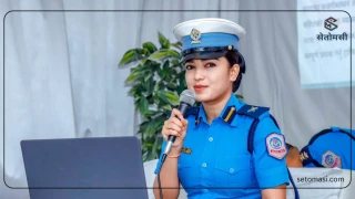 बुवाको प्रेरणाले प्रहरी बनेकी रञ्जु