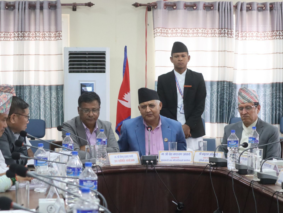 आर्थिक अनुशासनका लागि बेरुजु फर्छ्योट प्राथमिकतामा : मुख्यमन्त्री आचार्य