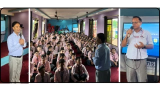 सगरमाथामा कक्षा ९ र १० का विद्यार्थीलाई उत्प्रेरणा कार्यक्रम