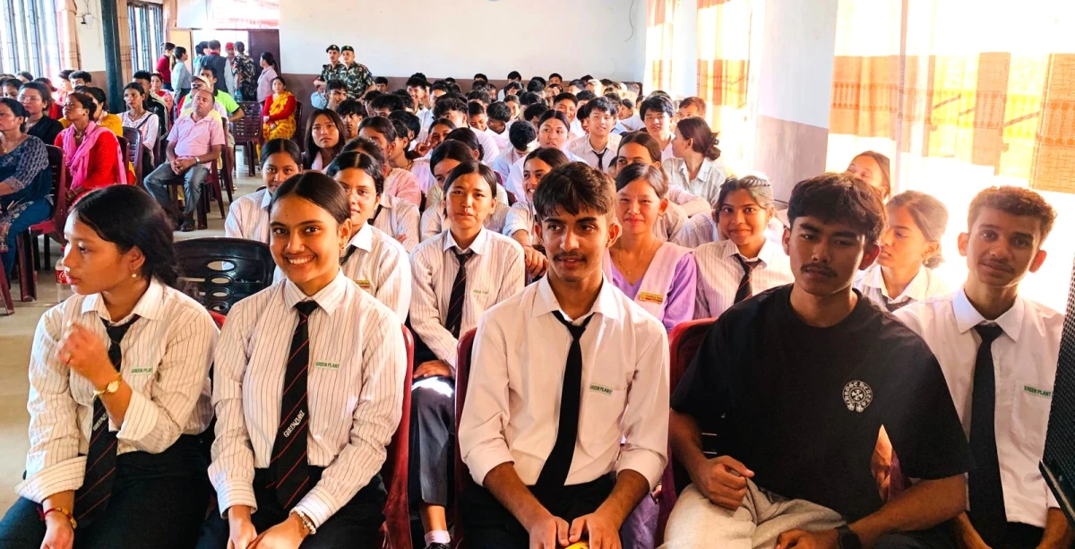 ग्रिन प्लान्टमा युवा रेडक्रस र बाल क्लव गठन