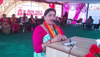 पोखराको सराङकोटमा तीज मेला