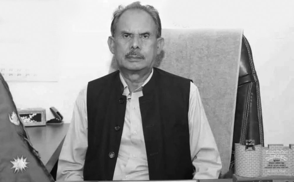 लुम्बिनी सांस्कृतिक नगरपालिकाका शोकमा